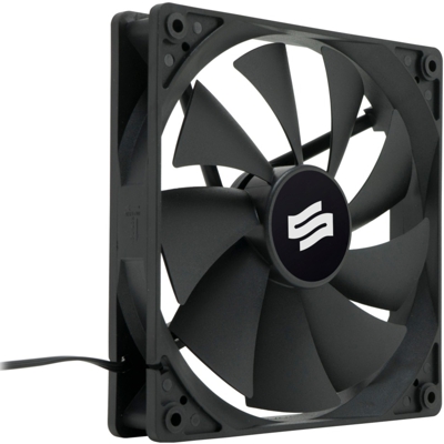 Mistral 140 Case per computer Ventilatore 14 cm Nero, Ventola