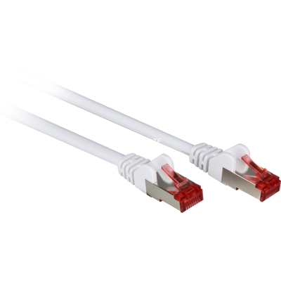 CAT 6-2000 SSTP PIMF 20.0m cavo di rete Bianco 20 m