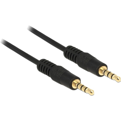 3.5mm - 3.5mm, 0.5m cavo audio 0,5 m Nero
