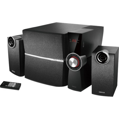 C2XD set di altoparlanti 53 W Nero 2.1 canali, Altoparlante PC