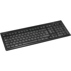 Advance Fit tastiera RF Wireless Tedesco Nero en oferta