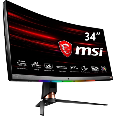 Optix MPG341CQR 86,4 cm (34") 3440 x 1440 Pixel UltraWide Quad HD LCD Nero, Monitor di gioco