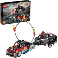 Technic Truck e moto dello Stunt Show - 42106, Giochi di costruzione