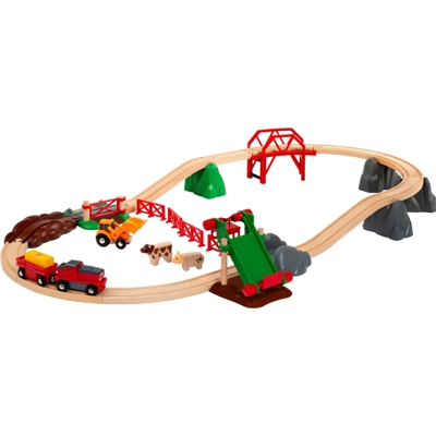7312350339840 pista giocattolo Plastica, Legno, Ferrovia