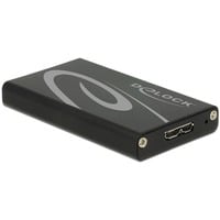42569 contenitore di unità di archiviazione Box esterno SSD Nero, Grigio, Disk enclosure características