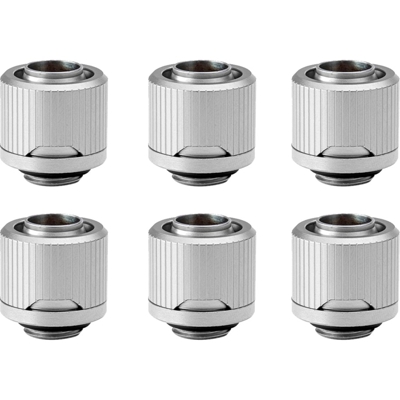 EK-Quantum Torque 6-Pack STC 12/16 -Satin Titanium, Connessione