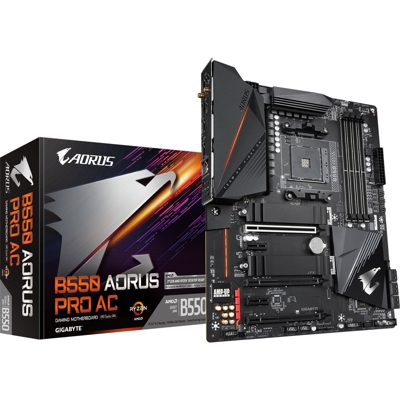 B550 AORUS Pro AC Presa AM4 ATX, Scheda madre