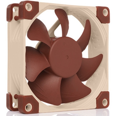 NF-A8 Case per computer Ventilatore 8 cm Beige, Marrone, Ventola