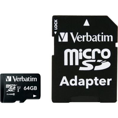 Premium memoria flash 64 GB MicroSDXC Classe 10, Scheda di memoria