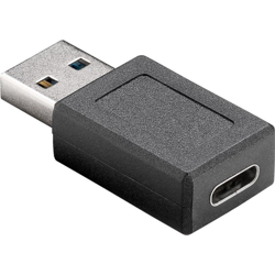 USB-C - USB 3.0 A, F/M USB C Nero, Adattatore en oferta