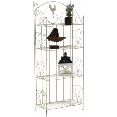 Étagère Pieghevole MIA in Ferro Antico/crema