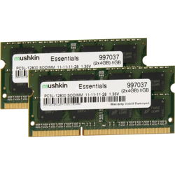 8GB PC3L-12800 Kit memoria 2 x 4 GB DDR3 1600 MHz características