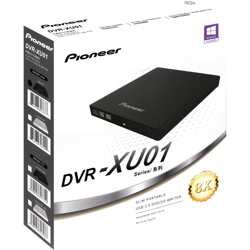 DVR-XU01T lettore di disco ottico DVD±RW Nero, masterizzatore DVD esterno características
