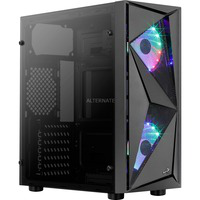Glider Tempered Glass Nero, Chassis Tower precio