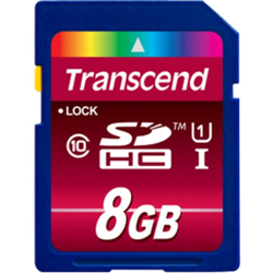 TS8GSDHC10U1 memoria flash 8 GB SDHC MLC Classe 10, Scheda di memoria precio