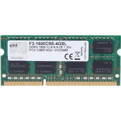 4GB DDR3-1600 memoria 1 x 4 GB 1600 MHz