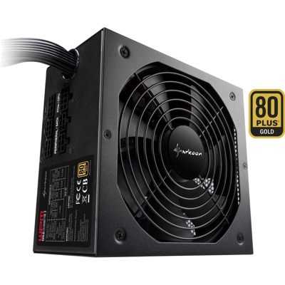 WPM Gold ZERO alimentatore per computer 550 W 24-pin ATX ATX Nero, Alimentatore PC