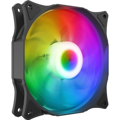 Stella HP ARGB 120 PWM Case per computer Ventilatore 12 cm Nero, Bianco, Ventola