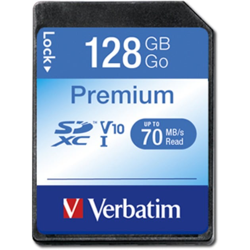 Premium memoria flash 128 GB SDXC Classe 10, Scheda di memoria en oferta