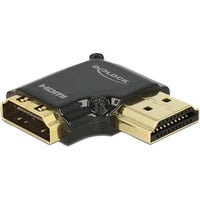 HDMI-A/HDMI-A, F/M, 90° Nero, Adattatore