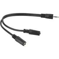 AVK 317-020 0.2m cavo audio 0,2 m 3.5mm 2 x 3.5mm Nero precio