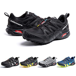 Scarpe da Trail Uomo Donna Running Impermeabili Trekking Scarpe Corsa Ginnastica Esterno Antiscivolo Comode Unisex Nero Taglia 37 precio