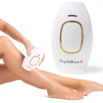 Epilatore Laser A Luce Pulsata (White Gold) Epilazione Definitiva Indolore con 999,000 Impulsi Flash