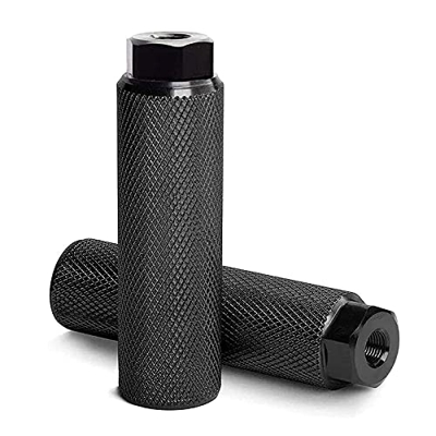 N/S SUpoetry 1 Paio Pedane Posteriori, Poggiapiedi da Bicicletta, Pedane in Alluminio per Bici, Adatto per Mountain Bike e Biciclette, Installato sul 