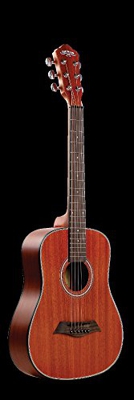 Chitarra acustica da viaggio traveler 3/4 Caravan Music colore TABACCO