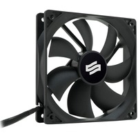 Mistral 120 Case per computer Ventilatore 12 cm Nero, Ventola