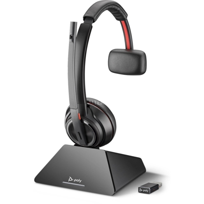 Savi 8210 UC Cuffia Padiglione auricolare Nero, Headset