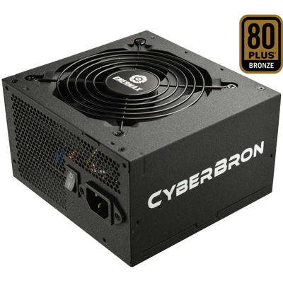 CYBERBRON alimentatore per computer 700 W 24-pin ATX Nero, Alimentatore PC