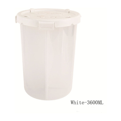 Prodotti secchi per la casa, frutta a guscio, cereali integrali, alimenti di grande capacita, quattro scomparti, scatole per la conservazione dei en oferta