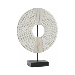 Statua Decorativa Ferro Cerchi Conchiglie (40 x 11 x 53 cm) - Dkd Home Decor características