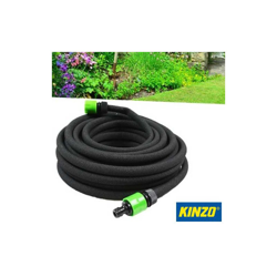 Tubo Da Giardino 15 Mt In Gomma Irrigazione E Giardinaggio Con Connettori Kinzo en oferta