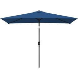 vidaXL Ombrellone da Giardino con Palo in Metallo 300x200cm Azzurro - Blu precio