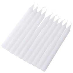 Candela conica dritta non profumata 10 pezzi Candele lunghe da 6,7 ??pollici per feste di compleanno Feste di matrimonio Celebrazioni Cena in chiesa características