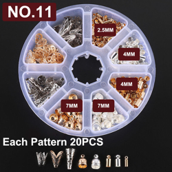 Orecchini Eardrop Kit per creazione di gioielli con pinze per anelli di salto Risultati Set di strumenti per la creazione di fai da te NO.11 características