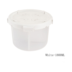 Prodotti secchi per la casa, frutta a guscio, cereali integrali, alimenti di grande capacita, quattro scomparti, scatole per la conservazione dei características