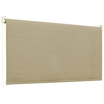 Tenda da sole a caduta 150 x 250 centimetri tenda parasole verticale color beige