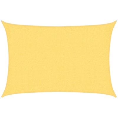 vidaXL Vela Parasole 160 g/m² Beige 2x2,5 m in HDPE - Beige
