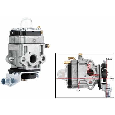 Carburatore ricambio decespugliatore 26CC trimmer a due tempi 1E34F-BC260-CG260