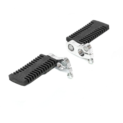 Pedaline in Coppia alluminio e gomma per minimoto cinesi STI