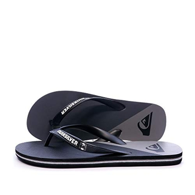 Quiksilver Molokai New Wave, Scarpe da Spiaggia e Piscina Uomo, Nero (Black/Grey/Black Xksk), 40 EU