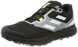 adidas Terrex Two Flow, Scarpe da Trail Running Uomo, Nero, Bianco, Giallo (Negbas Balcri Amasol), 39 1/3 EU en oferta