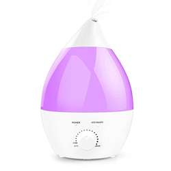 OGIMA 1,3L Capacità fredda aromaterapia vapore umidificatore con diffusore e LED 7 Change luci colorate en oferta