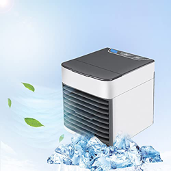 Mini Condizionatore Portatile, Mini Condizionatori, Condizionata portatile USB, 3 velocità, serbatoio dell'acqua da 500 ml, ideale per casa, ufficio e en oferta