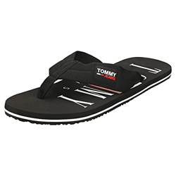 Tommy Jeans Bruce 14D, Sandali Bassi Uomo, Nero, 41 EU características
