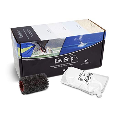 KiwiGrip KG10114R Rivestimento Antiscivolo, Bianco, 4 Liter