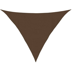 vidaXL Vela Parasole 160 g/m² Marrone 4x4x5,8 m in HDPE - Marrone características